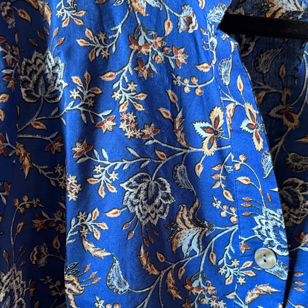 J.Jill wearever collection -Pima cotton blend -made in India-Cottagecore - Picture 4 of 10